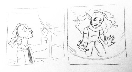 Quick Sketches Of Aelwyn And Adaine For @beverlytoegoldv Because They Asked Nicely