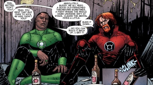 superheroes-or-whatever:  John & Guy from Red Lanterns (2011-) #33