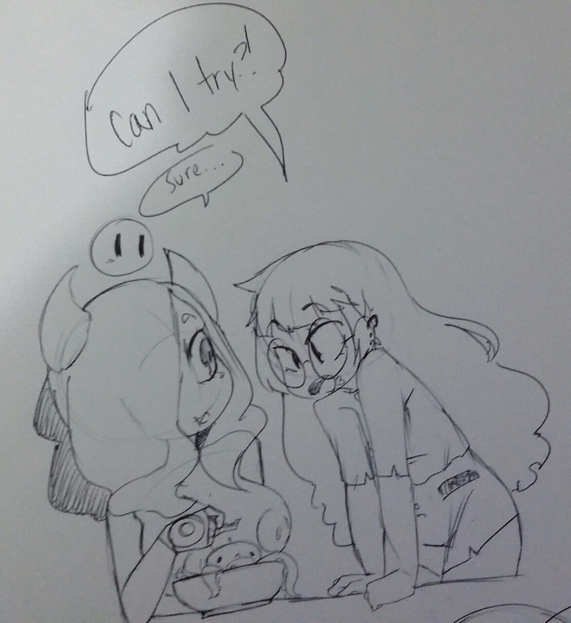 ienjoypussycats:  Anon requested Tera and Reign eating their favorite foods   Tera