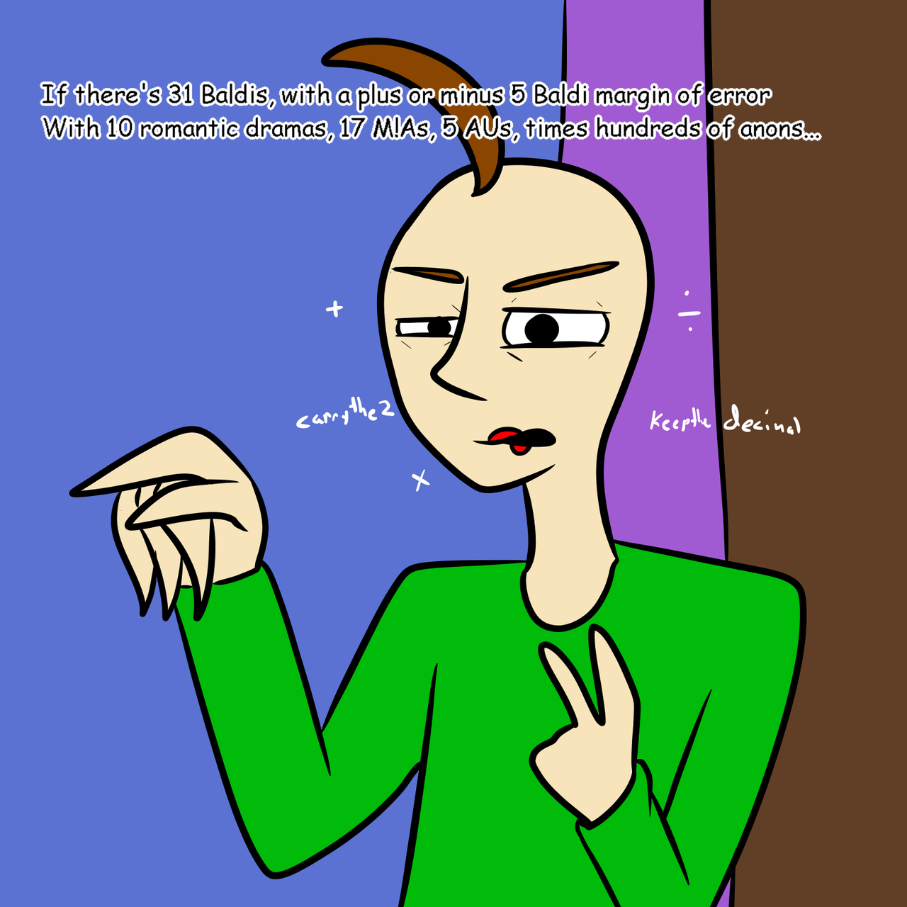 Baldi's Basics ask blogs are overrated