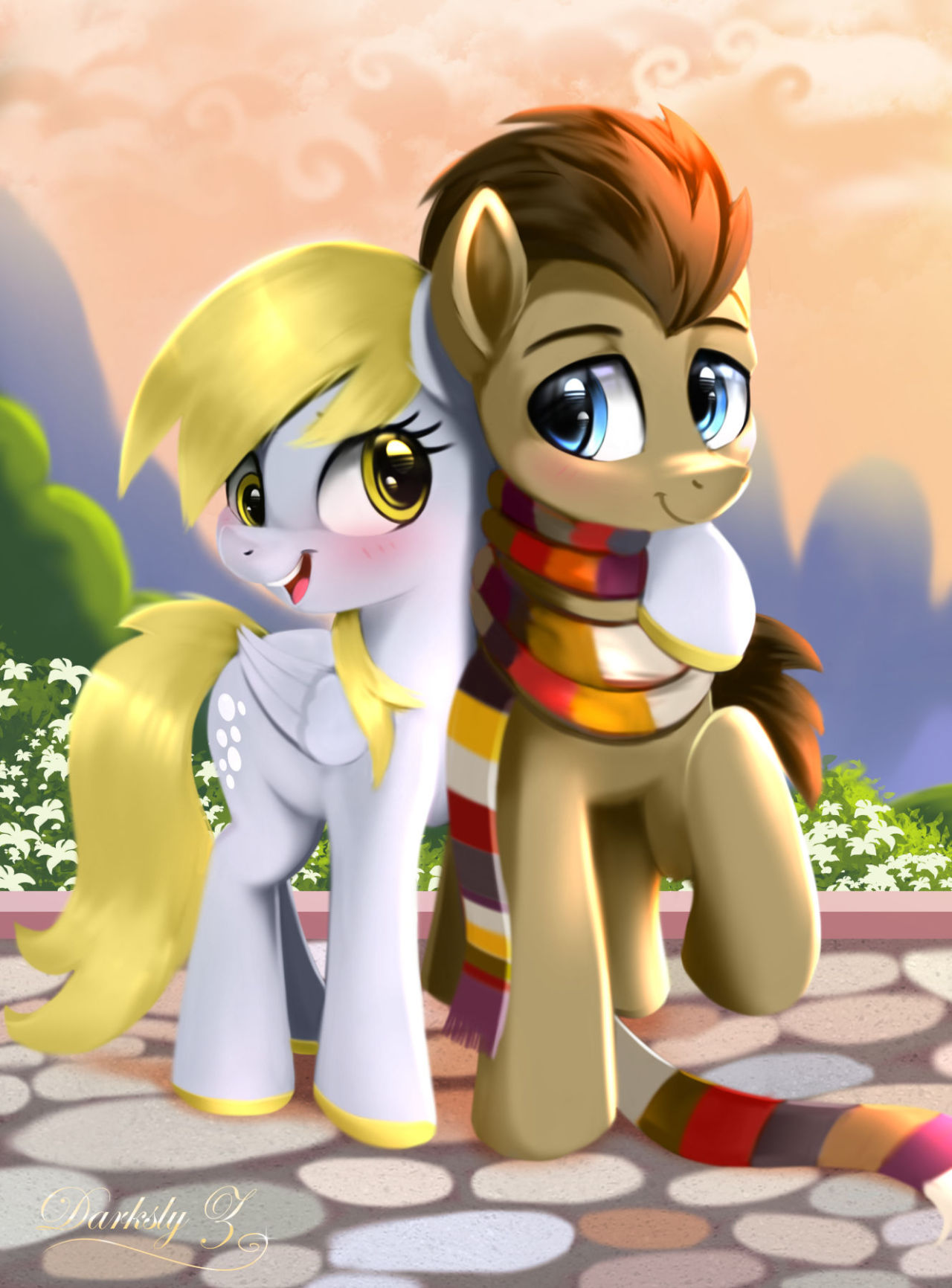 Doctor whooves x derpy