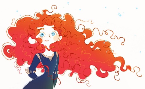 typefettinge: utadasam72: Brave ( Disney-Pixar 2012 ) by *princekido