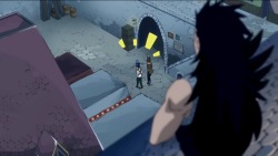 whitemoonx9x:  hestiasfandoms:  The first time gajeel sees the