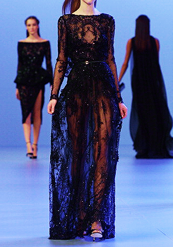 Porn Pics fashion-runways:  Elie Saab Paris Fashion