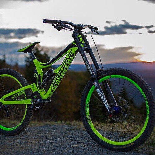 bikes-bridges-beer: #mountainbike #bicycle #bike #fsr #fullsuspension #biking #sunset #rockshox #for