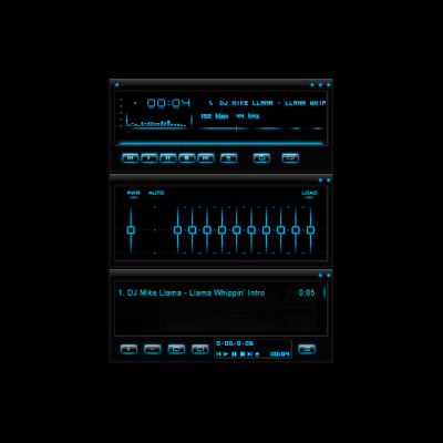 X1 Black for Winamp