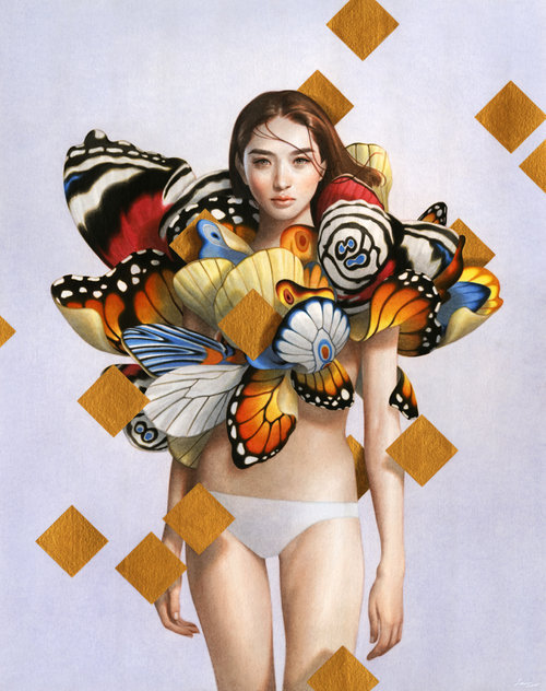 the strange surreal painting of Tran Nguyen