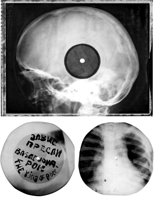 misswallflower:X-ray Records in the Soviet Union: During 50’s, music lovers, desperate for banned We