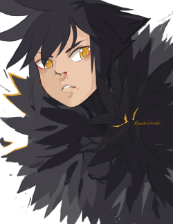 kenzichi:  Yo, I almost gave up on this. Been a long time coming, but I finally drew Vanitas in a feather jacket   🔥    🔥  Continuation of this and this from looong ago~You can watch the process video on my instagram! 