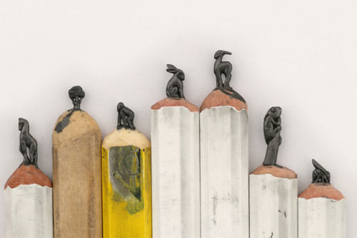 art   sculpture   graphite   pencil   miniature   diem chau 
