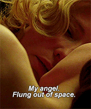 squeezemetillipop: lgbtcinema:  gnetophyte:  lgbtcinema: LGBT Cinema + Iconic Lines including blue i