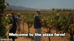 tastefullyoffensive:Video: Nick Offerman Shows Off His Pizza Farm