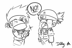 Dilly-Oh:  Kakashi That Is Not How You Flirt