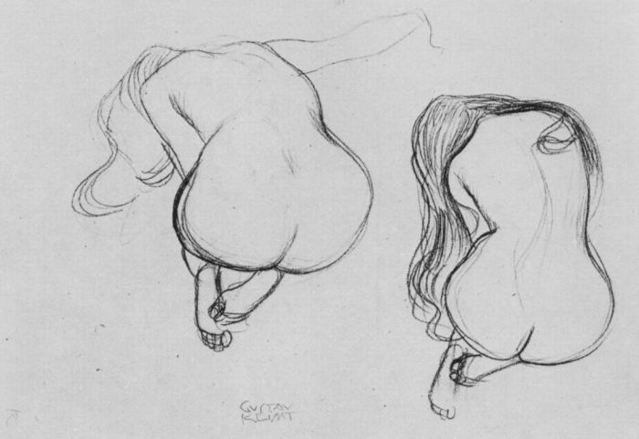 nevver:  Life drawing, Gustav Klimt