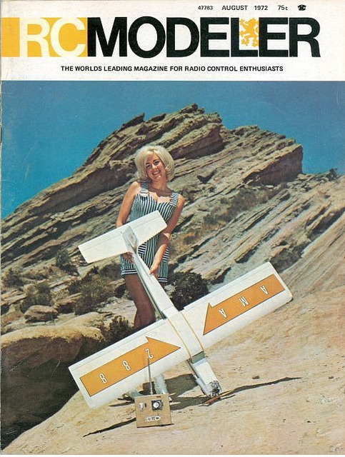 RC Modeler magazine, August 1972 adult photos