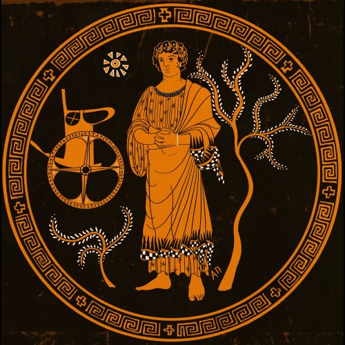 alexandriad:you know he had to do it to em(red/black figure ancient greek pottery version)