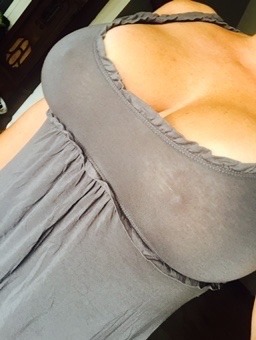 soccer-mom-marie:  Braless Friday😝  😳😳😳…Breathtaking!! porn pictures