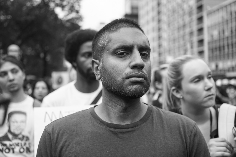 activistnyc:  Tears ran down the faces of activists at the vigil for African Methodist