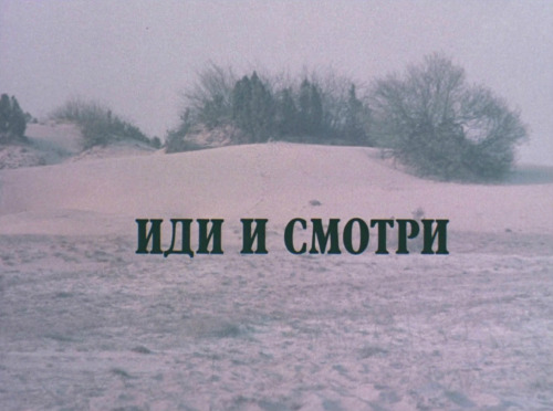 Come and See (1985)Directed by Elem KlimovCinematography by Aleksey Rodionov“Brothers, I’m one of yo