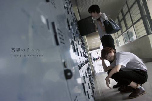 ZANKYOU NO TERROR cosplay Hisami Touji by Hara Natsuga  Konoe Arata by MEO Photo by Han Kouga