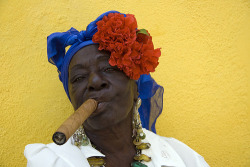 Openupnsay-Ra:  Stage9:  Barringtonsmiles:  Cubanas/Santeras With Their Cigars Looking