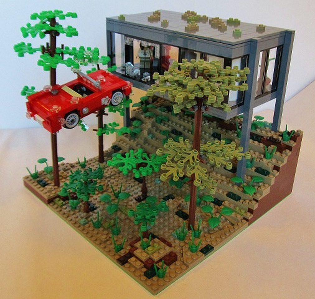 brandnewboxofmatches:  LEGO Ferris Bueller’s Day Off Car Scene | Etzel 