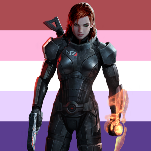 Commander Shepard from Mass Effect says slut rights! Requested by @unamuzinglife 