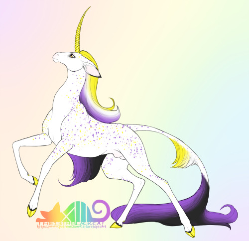 So Since Ive Never Seen Any Pride Unicorns I Decided To Draw Some For Reasons. In Order, Theyre Lesbian,