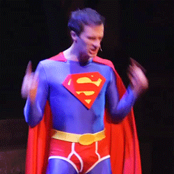 ambisinistrous-and-asinine:starkid challenge - nine characters [2/9] supermanAre my limitless powers