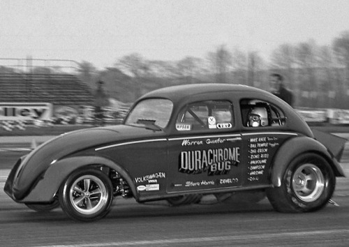 cncenginedynamics: Warren Gunter’s DuraChrome Funny Car Bug  The greatest &amp; most succe