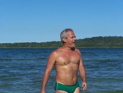 old man sexy speedo