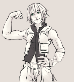 tharenia:  riku is a strong boy