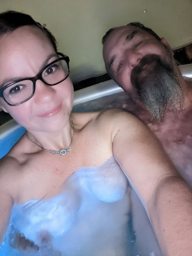 Deviantdaddyandmysmittenkitten:spending Hot Tub Time With The Love Of My Life. Thank