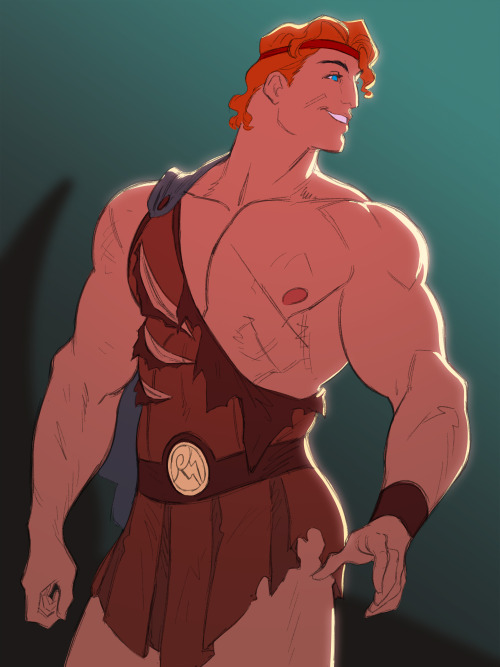 500px x 667px - Superheroes or Whatever â€” Hercules & Megara by Kris Anka