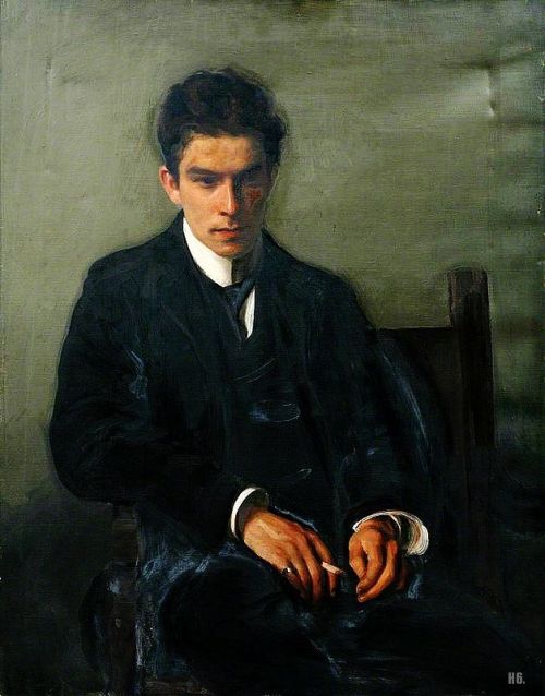 19thcenturyboyfriend: Alan Gordon Mac Whirter (1903) Charles Sims