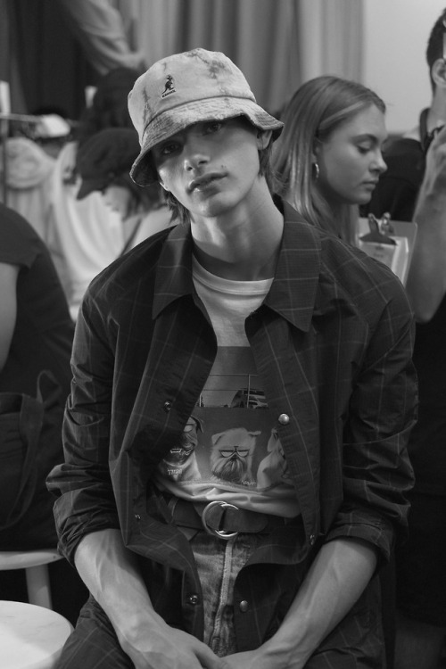 Men’s Fashion Week: Backstage at Todd Snyder.Photography: Cesarin Mateo