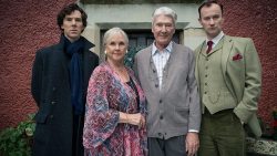 ladyt220:  cumberbatchweb:  The Holmes Family Portrait. Brilliant! X  This is quite sickeningly adorable. 