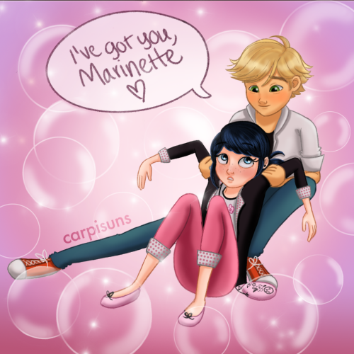 chatnoirinette:his marinette senses were tinglingI love this!!!!!