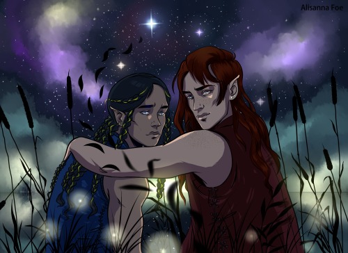  Young Fingon and Maedhros in peaceful Valinor times 