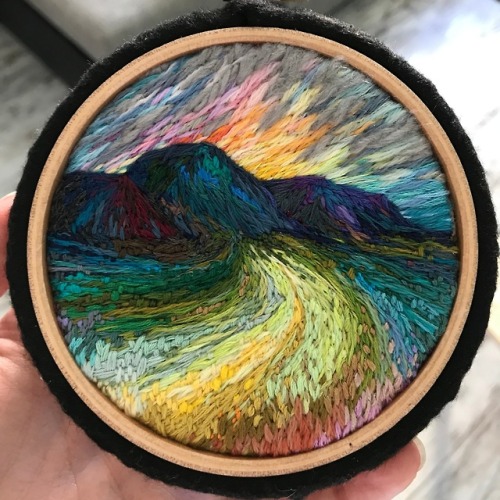 XXX sosuperawesome:  Embroidery Wall Art and photo