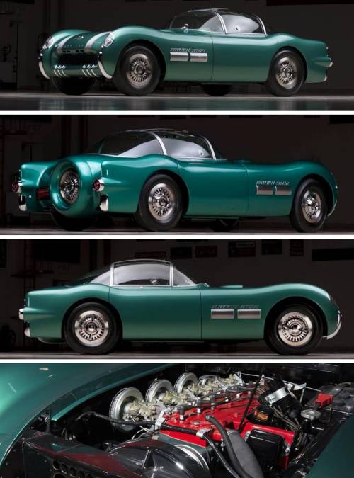 frenchcurious:  Pontiac Bonneville Special 1954, Motorama Concept Car. - source Glen Higginson.