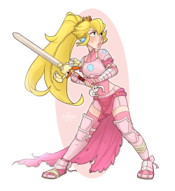 alternoct:  Warrior Peach by Skirtzzz  