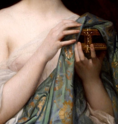 the-garden-of-delights:“Pandora” (1873) (detail) by Alexandre Cabanel (1823-1889).