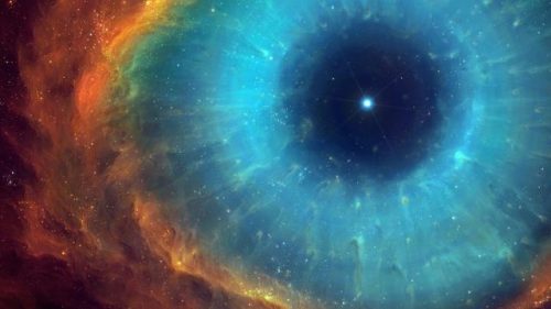 Gaze Into The Galactic Iris