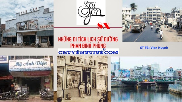 [Sài Gòn xưa cũ] Con đường Phan Đình Phùng trong ký ức 1 người Sài Gòn cũ.
