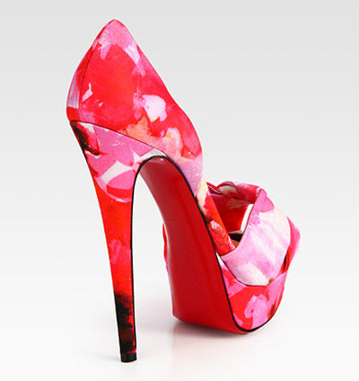 “High heels were invented by a woman who had once been kissed on the forehead.”   ~ Rita Mae Brown, Six of One            