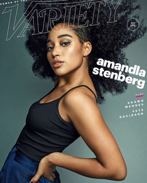 #AmandlaStenberg is absolutely stunning on the cover of @variety . . “Do what you feel comfortable d