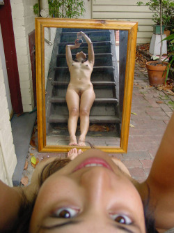 kenisuncutfavoritepicspage:  very cool selfshot use of a mirror  rating 10.00 