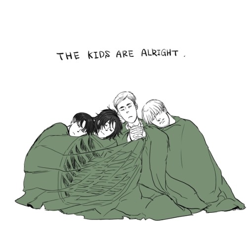 jaegerswaeger:THE KIDS ARE ALRIGHT