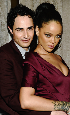 Rihanna at Zac Posen’s Fashion Show  - NYFW.